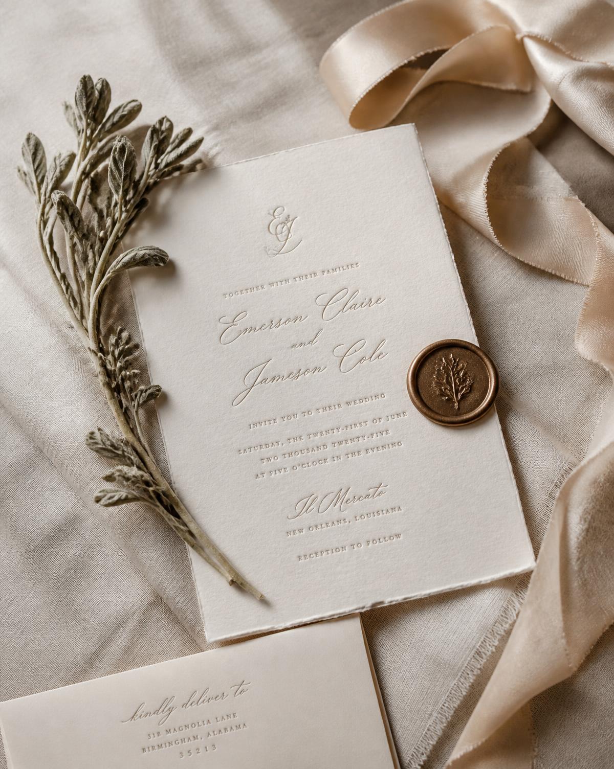 Décor de mariage Maison Perla